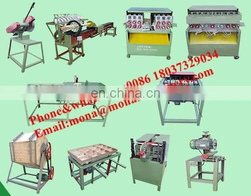 Wooden Toothpicks Product Line /bbq Stick Making Machine photo-3