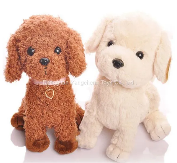 The Year of the Dog Mascot Stuffed Toy Teddy Dog Doll Came to Draw a Sample Custom Production Processing Electric Play Sound photo-2