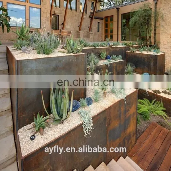 Factory Price Astm A242 Corten Steel for Retaining Wall or Hedge photo-3