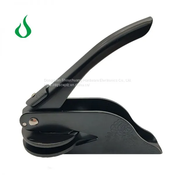 Common Metal Hand Steel Stamp Custom Handle Embossing Seal Machine