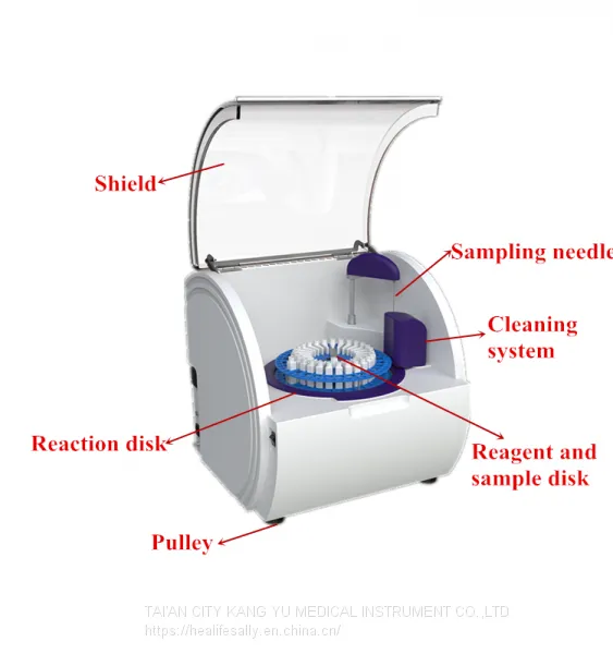 Fully Automatic Clinical Photoelectric Colorimetry Diagnosis Biochemistry Analyzer photo-3