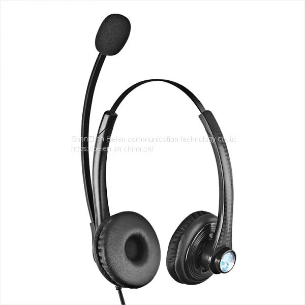China Beien A26 RJ Telephone Call Center Headset Noise-cancelling Headset Customer Service Gaming Headset photo-4