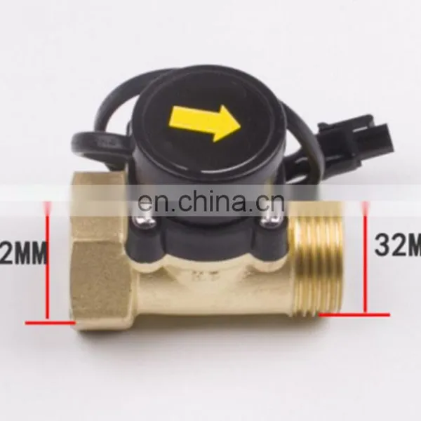 Liquid Booster Solar Heater Brass HT800 One 1 Inch Water Pump Flow Sensor Switch photo-3