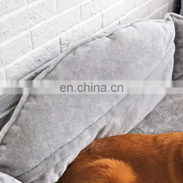 Orthopedic Plush Ped Bed Warming Pet Sofa With Removable Cover for Dogs & Cats Available in Multiple Colors & Styles photo-4
