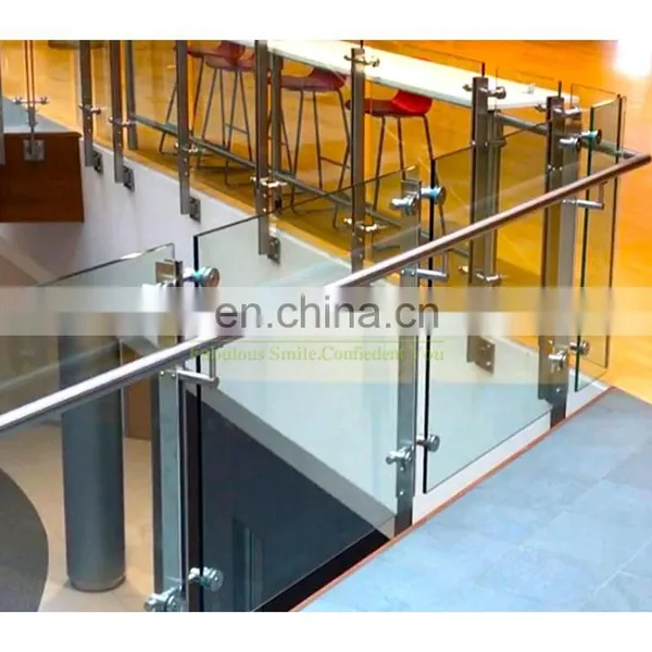 New Arrival Deck Stainless Steel Glass Balcony Railing Balustrades Manufacturer From China photo-6