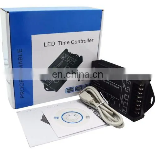 DC12/24V 20A 20A LED RGB Aquarium Controller Strip Timer Dimmer photo-4