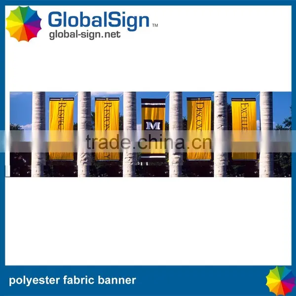 Good Quality Printed Polyester Banners for Backdrops From Shanghai GlobalSign photo-2
