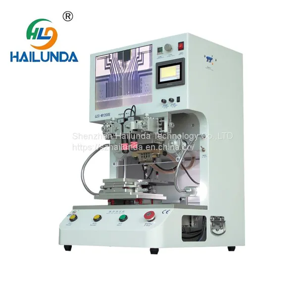 HAILUNDA GZC-MY200E Pulse Hot Press Machine for Screen Assemble Electronic Production FFC, FPC ACF New LCD Flex Cable Repair Machine ACF Bonding photo-3