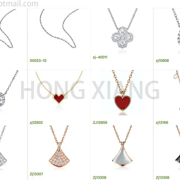 Brand Jewelry Style Fashion S925 Necklace Set