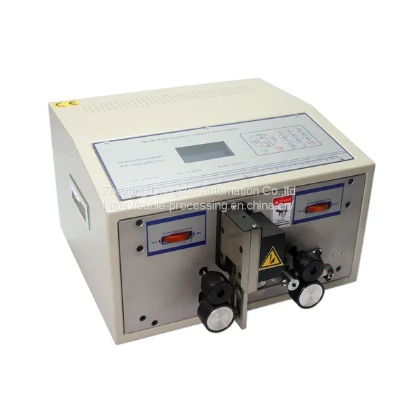 Automatic Electric 1.5mm2 Wire Cutting and Stripping Machine Manufacture photo-2