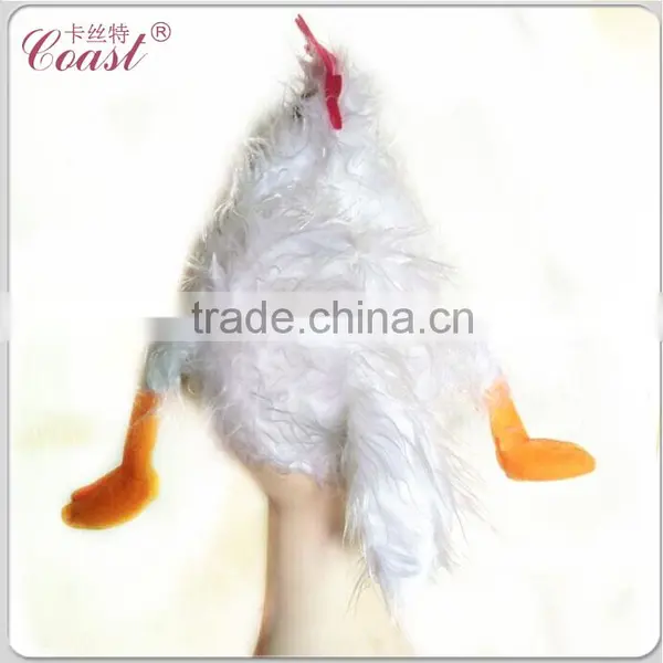 Cute White Plush Animal Chicken Hats photo-4
