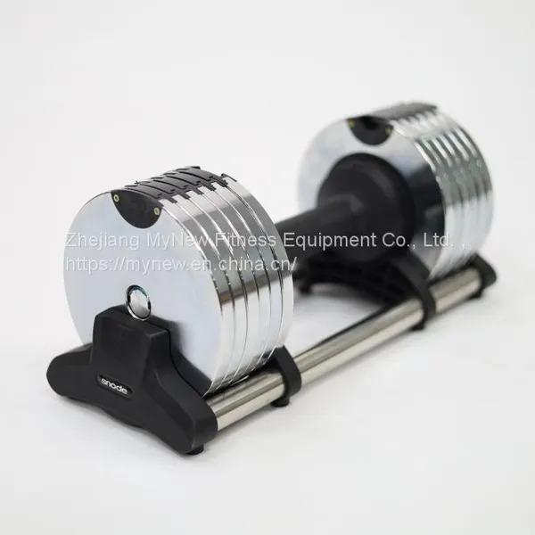 High Quality Muscles Exercise 4kg Increment Rotating Handle Dumbbells photo-3