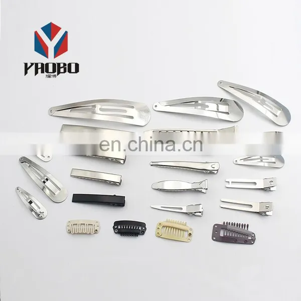 Custom Hair Clips Hairpin Accessories Rectangle Metal Hair Pins Clips For Women photo-2