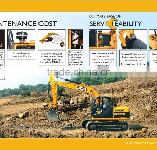 JCB JS 140 HYDRAULIC TRACKED EXCAVATOR photo-5