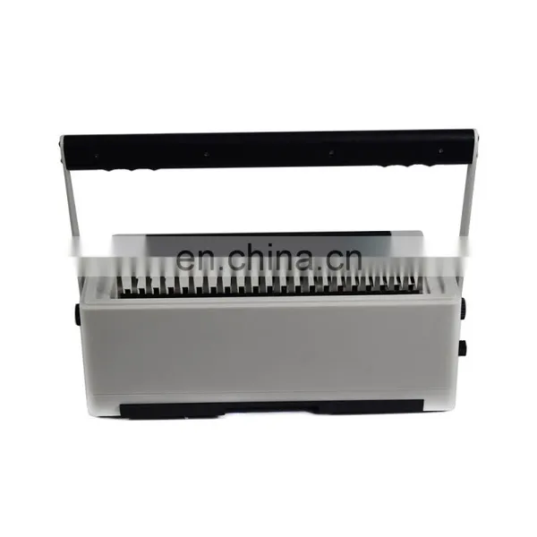 21 Holes Comb Paper Binding Machine Hardcover Book Binding Machine Price photo-3