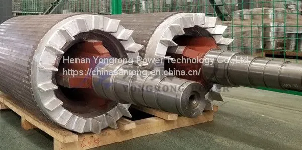 Rotor Wound Complete Assembly With Shaft
