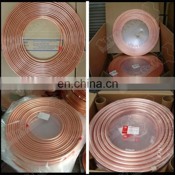 Air Conditioning Copper Tube Pipe Refrigeration Copper Tube Pancake Coil Copper Tube photo-3