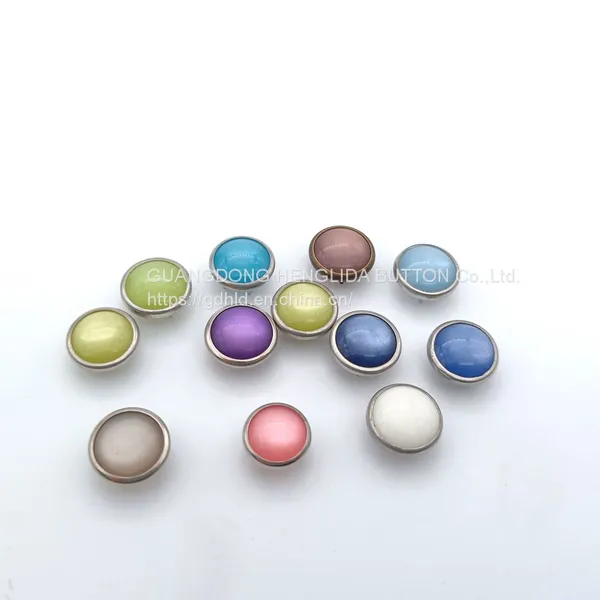 HLD Factory Custom Color 18L Pearl Prong Snap Button for Garment photo-3