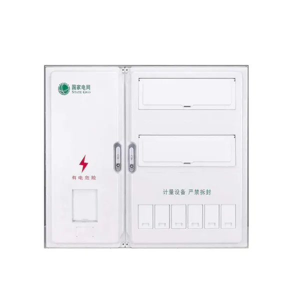 High-quality Customizable Single-phase Six-meter PC+ABS Non-metallic Metering Box Electrical Configuration Table ﻿