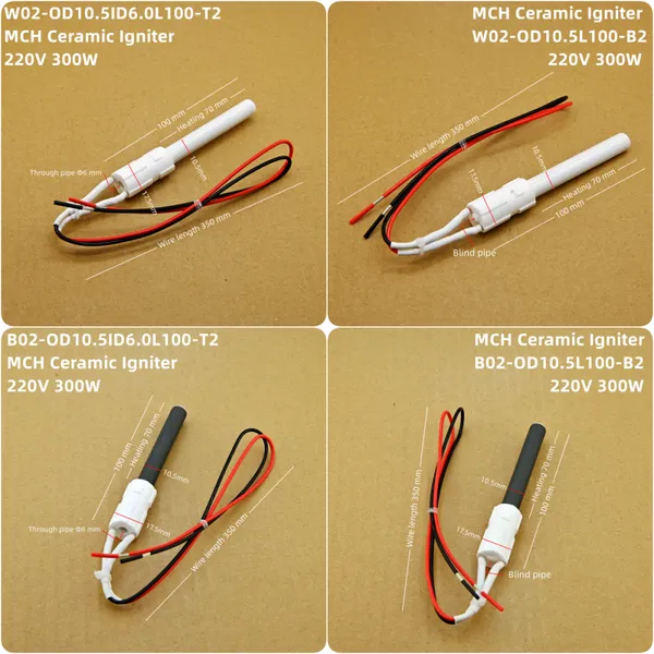 220V300W MCH Ceramic Igniter Ceramic Ignition Stick photo-3