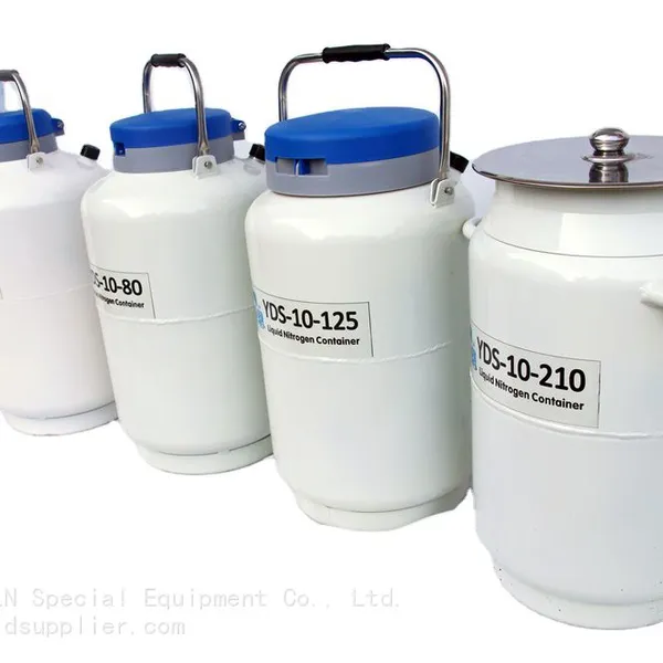High-Performance 10L-210caliber Liquid Nitrogen Tank for Cell Preservation photo-5