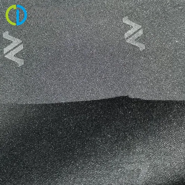 Eco-friendly 150D 100%RPET Recycled Polyester PU Coated Knurling Oxford Fabric for Bag Luggage Tent School Bag photo-2
