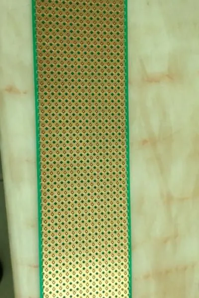 2-layer Ultra-thin Convex High and Low Copper Circuit Board PCB，0.20mm High and Low Copper Bump PCB
