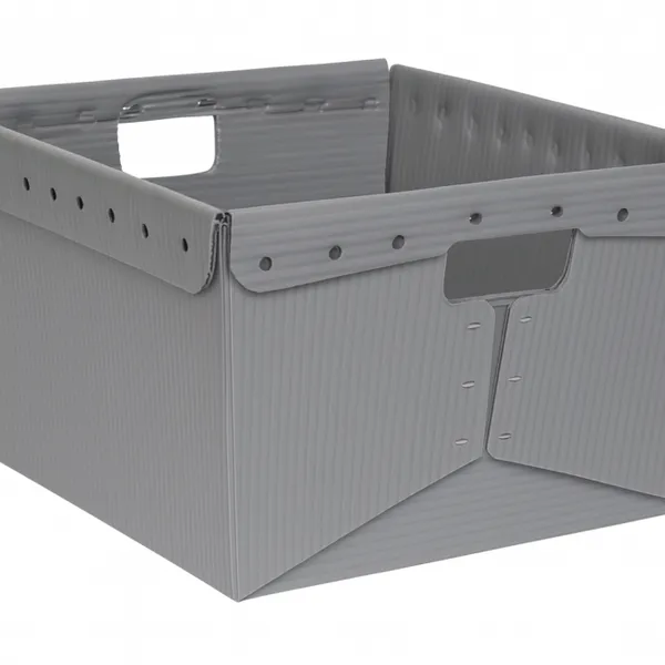 Custom Size PP Hollow Sheet Storage Bins – Space-Saving Stackable Solutions photo-3