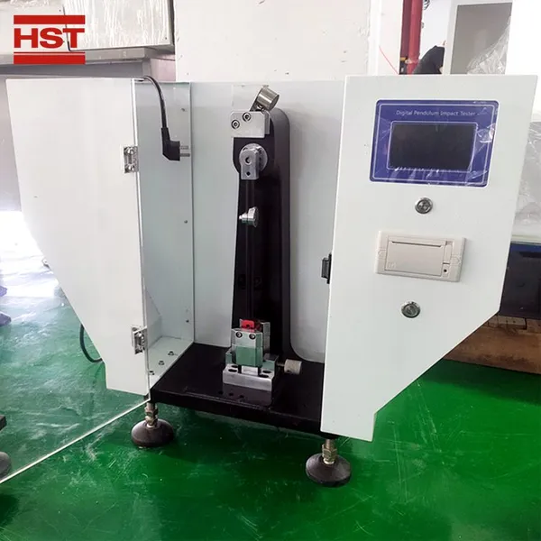 HST Analog Impact Test Apparatus Plastic Izod Charpy Impact Tester Rubber Impact Strength Testing Machine photo-4