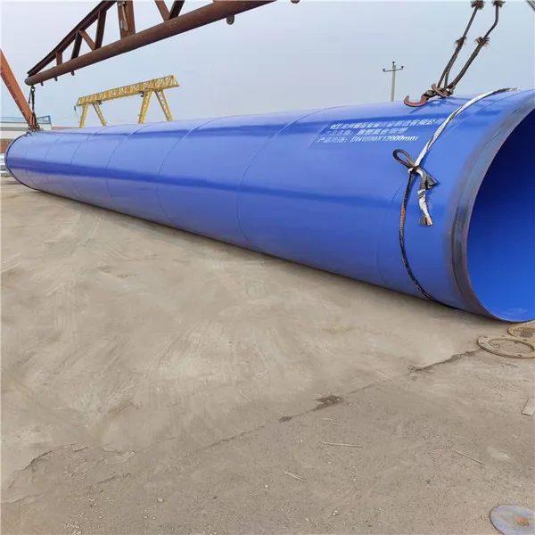 Dn800 Coated Steel Pipe, Epoxy-coated Inside and Pe-coated Outside Anti-corrosion Pipe, Thick-walled Spiral Pipe, Customized by Hengyun photo-2