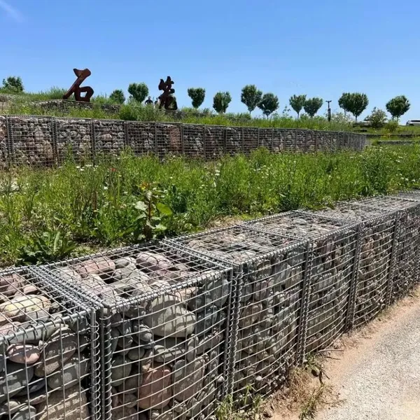 Welded Gabion Box With Square Hole Design, Ideal for Garden Borders photo-3