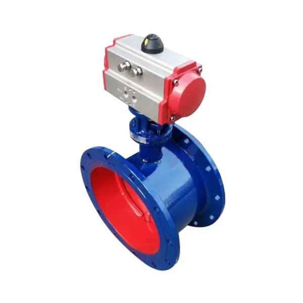 Manufacturer Direct Sales Pneumatic Flange Butterfly Valve High-quality Ventilation Butterfly Valve photo-3
