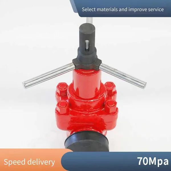 Langfeng High-pressure Mud Gate Valve Z23x-350 Dn100 for Oil Fields and Drilling{mud Valve} photo-3
