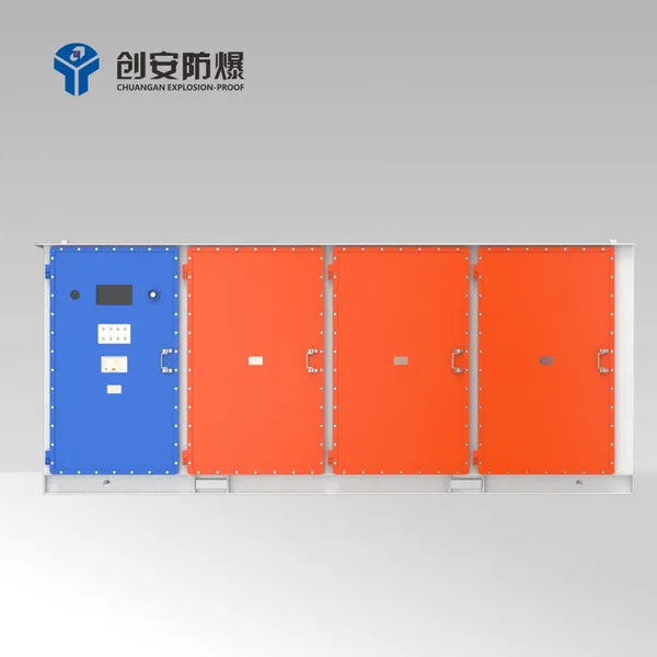 CHUANGAN BPJV Mining Explosion-proof High Voltage Combined VFD 3.3kV 1600kW Water-cooled Inverter for Coal Mine Heavy Equipment