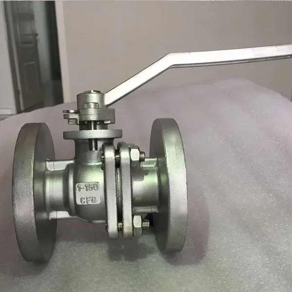 ANSI Class 150 Stainless Steel Floating Ball Valve CF8 304 photo-3