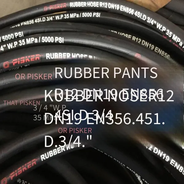 Professional Production of Pisker Brand Black or Colored High-pressure Rubber Hoses, Hydraulic Beer Hoses and Oil Pipes photo-3
