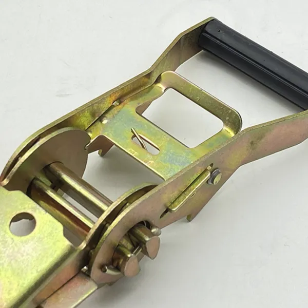 Ratcheting Lashing Tensioner, 1/2 Inch Webbing, 3000kg Tension Capacity for Trucking photo-3