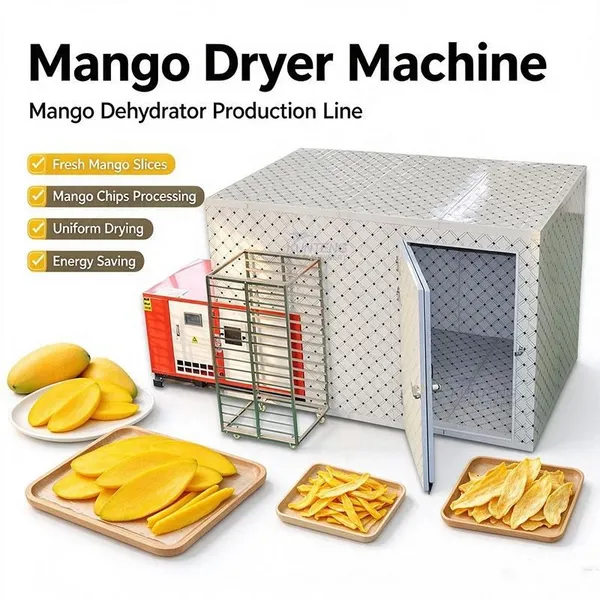 Mango Dryer Machine Mango Dehydrator Mango Drying Production Line for Mango Chips Processing