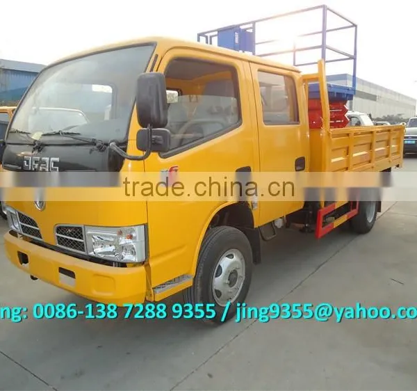 2016 NEW Euro IV DFAC 3300 Light Cargo Truck With 8-10m Aerial Work Platform for Sale photo-4
