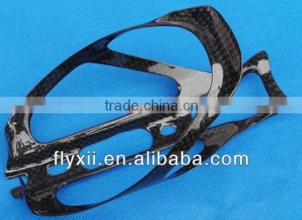 FLX-CG-025 Full Carbon 3k Road MTB Mountain TT Bike Bicycle Water Bottle Cage