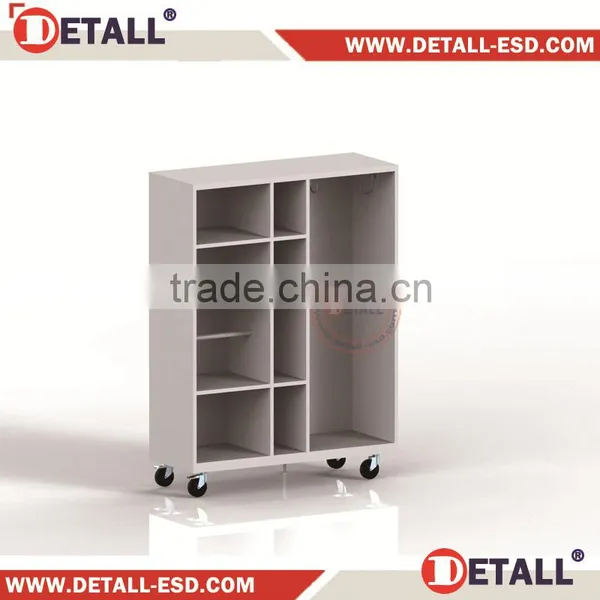 Ergonomic Shelf Cabinets Semiconductive Expoxy Powder Coated
