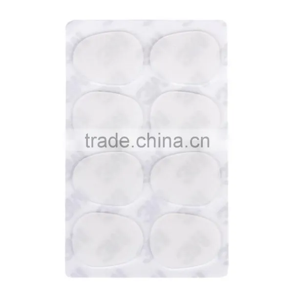 0.8mm 8pcs/set Saxophone Mouthpiece Patches Pads Sax Cushions AltoTenor White Silicone photo-5