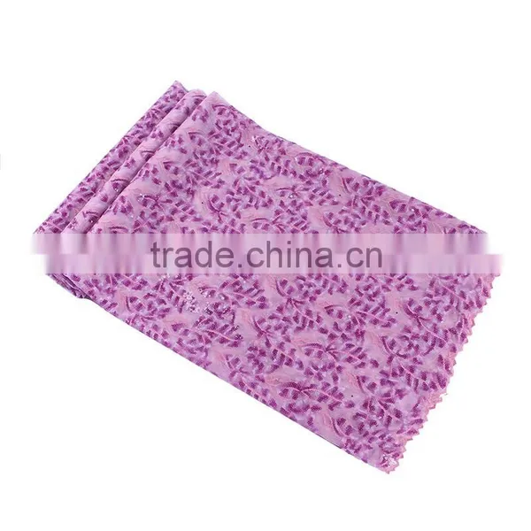 Mitaloo Sequin Embroidery Beaded Lace Fabric African Organza Lace MOG0182 photo-2