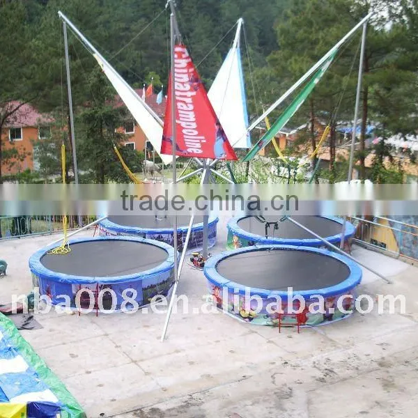 4 in 1 Mobile Bungee Jumping Trampoline photo-5