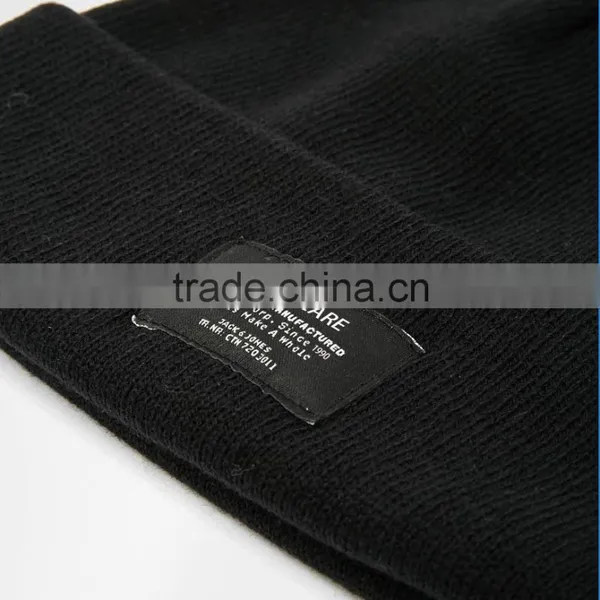 Custom Hip Hop Polyester Beanie Hat photo-3