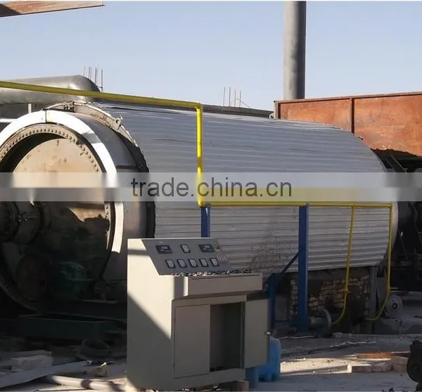 Hot Selling 2015 Newest Tire Recycling Pyrolysis Machine Waste Tire Pyrolysis to Oil Machine With CE photo-4