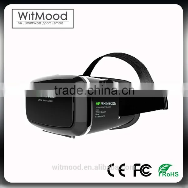 2016 New Coming vr Shinecon 3d Glasses-vr Glasses for Smartphones, 3d Glasses for Blue Film Video Open Sex Video photo-3