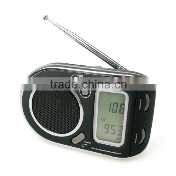Deluxe Multiband AM FM SW Personal Portable Radio photo-3