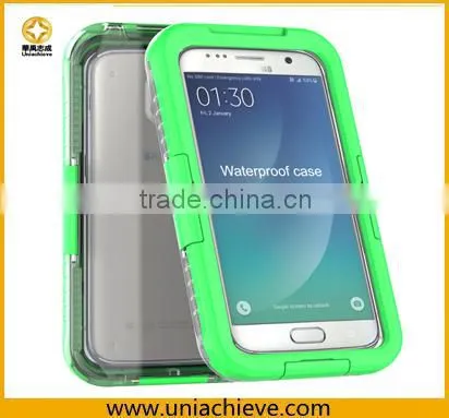 For Samsung S7 Silicone Case Waterproof Gray Color photo-3