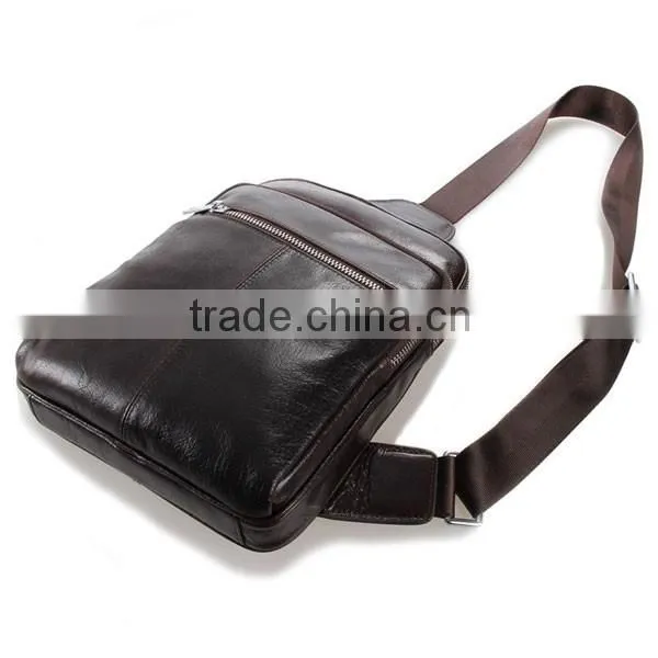 2015 Genuine Leather Mens Shoulder Bags Waist Bags photo-4